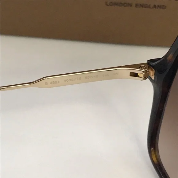 Burberry Brown Gradient Square Ladies Sunglasses BE4324  display picture 1